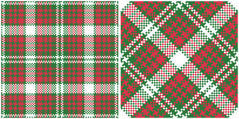 Scottish Tartan Plaid Seamless Pattern, Checker Pattern. Template for Design Ornament. Seamless Fabric Texture. Vector Illustration