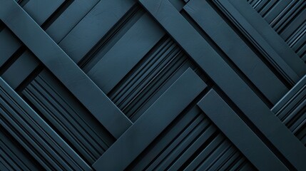 Dark blue textured pattern with intersecting lines creates a modern abstract design