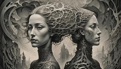 Minimalist Designs: Negative Space Art