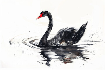 Fototapeta premium swan