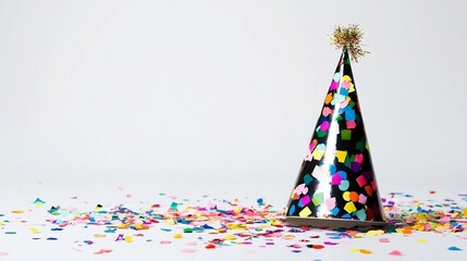 Obraz premium party hats and confetti