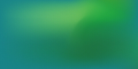 Noise green gradient background. Rendy Gradient grainy texture. gradient backdrop with place for text. Vector illustration for your graphic design, banner, poster