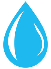 Drop Icon or Water Symbol