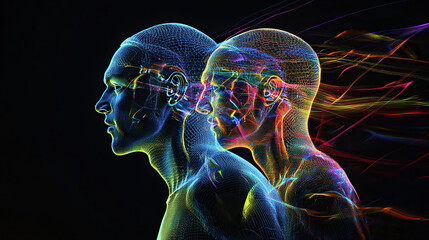 Cognitive load data analysis of soccer player, digital visualization