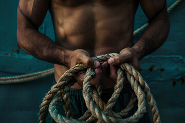 figure eight knot re-threaded