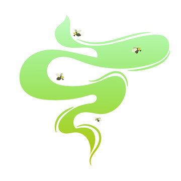 recommend clip art: Green smoke with flies to represent stench and smelly odors