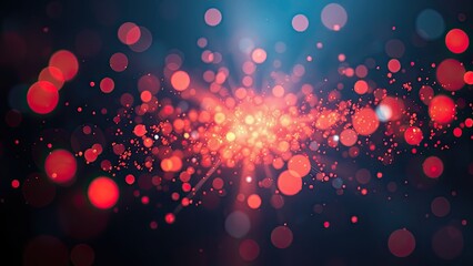 Explosion of Vibrant Sparks in an Enchanting Cosmic Celebration