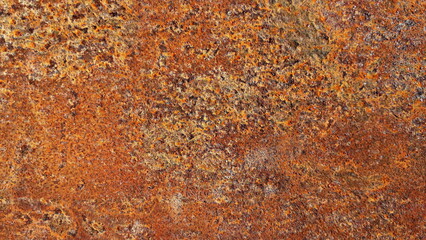 Textured surface. Rusty red brown background. Rust, metal corrosion.
