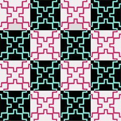 Abstract ethnic rug ornamental seamless pattern.Perfect for fashion, textile design, cute themed fabric, on wall paper, wrapping paper and home decor.Element of graphic design.