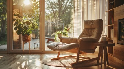 Fototapeta premium Airy Living Room