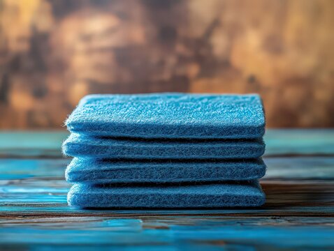 Disposable or reusable pads used for cleaning surfaces, such as scrubbing pads or mop pads, designed to effectively remove dirt and grime.
