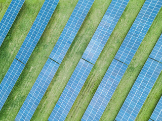 aerial drone photo of solar panels in field
Solar farm landscape aerial view solar panels industrial landscape renewable energy eco friendly sustainable power generation