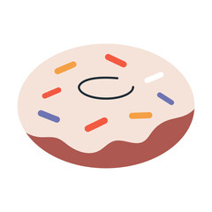 Donut with Sprinkles