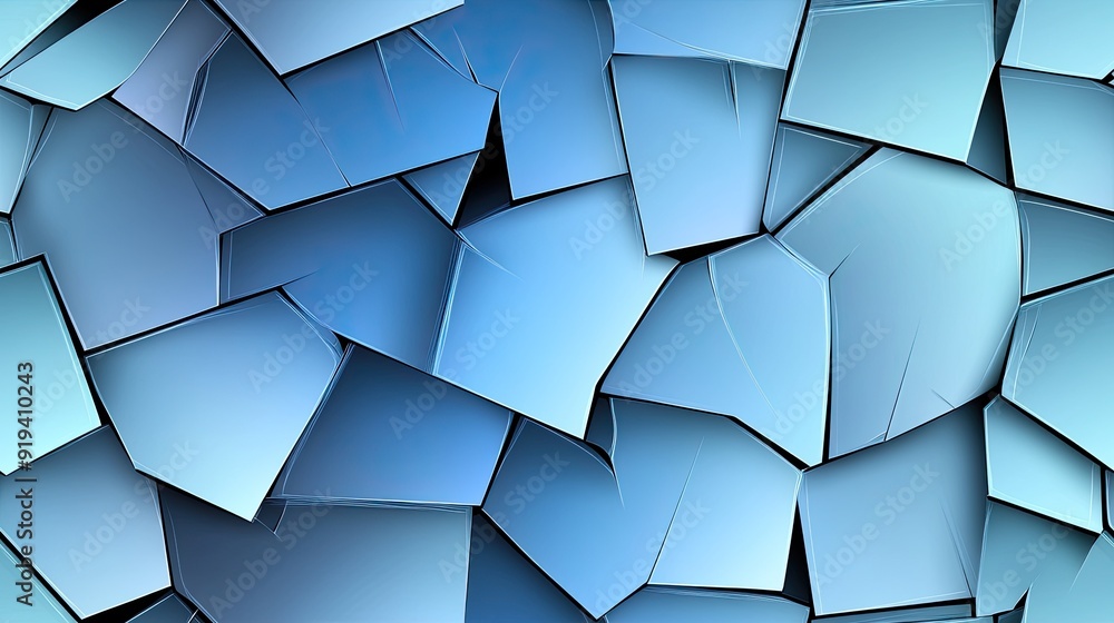 Poster delicate fragments of iridescent glass create a captivating seamless texture, reflecting light with 