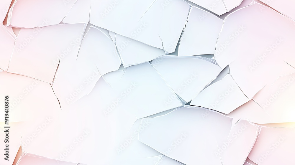 Poster a captivating background features an ultra-realistic iridescent broken glass texture, perfect for cr