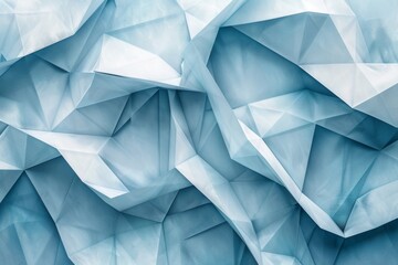 Obraz premium Abstract Blue Geometric Pattern