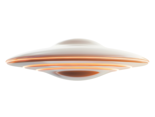 Unidentified Flying Object (UFO), Unidentified Aerial Phenomena (UAP), inform teardrop. Strange object may come from outer space or contain unexpected technology