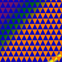 A visually striking background featuring a seamless pattern of triangles with smooth gradient transitions. This abstract design combines vibrant colors and geometric shapes, creating a dynamic, modern