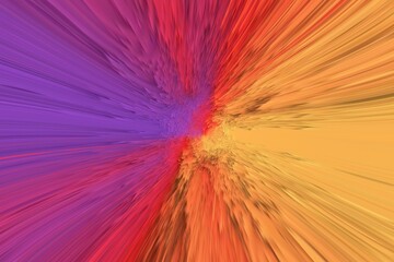 The three-color light glow creates an abstract explosion effect.  Abstract colorful background