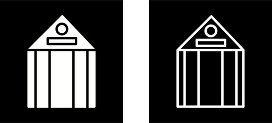 Museum Building Vector Icon