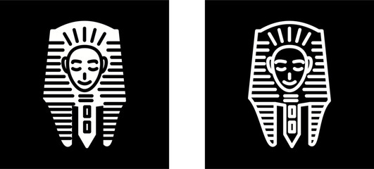 Egyptian Face Vector Icon