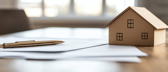 Legal documents related to property taxes spread across a desk, highlighting the role of taxation in the real estate market, real estate, legal, taxes