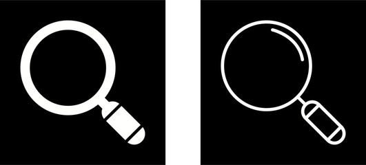 Magnifying Glass Vector Icon