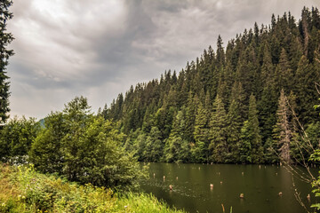 Bikaz Gorge and Lakul Roshu (Red Lake) - Eastern Carpathians - Romania - Europe