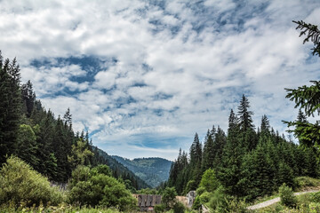 Bikaz Gorge and Lakul Roshu (Red Lake) - Eastern Carpathians - Romania - Europe