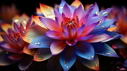 Fototapeta premium pink lotus flower