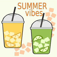 Summer vibes with lemonades