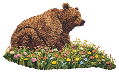 PNG  A Bear bear wildlife mammal.