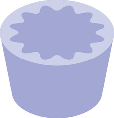 Round silicone baking mold with wavy edges, perfect for creating beautiful and delicious cakes