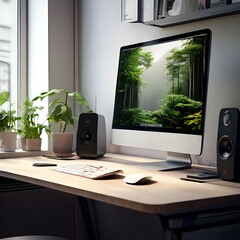 Minimalist Workspace