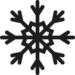 Obraz premium Snow, Snowflake, Christmas, New Year. Vector Icon