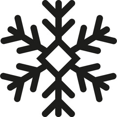 Snow, Snowflake, Christmas, New Year. Vector Icon