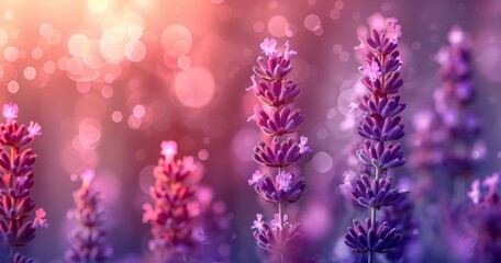 Obraz premium Purple Lavender Field
