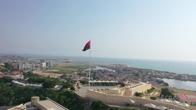 flag of Angola Africa Luanda