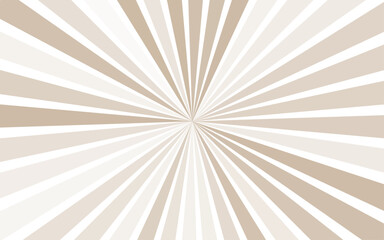 gray and brown Sunburst for the background. Light brown and white Vintage circus background. Carnival flyer.