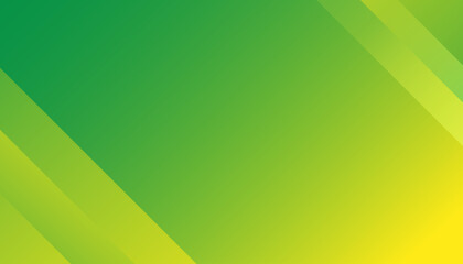 Abstract gradient green  geometric shapes background. Vector illustration