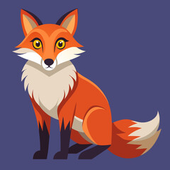 Personnage de Renard. Mascotte Design créatif