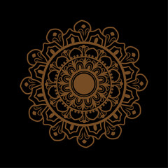 Lace pattern and beautiful mandala design 