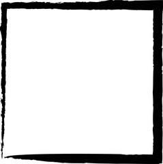 Obraz premium Square frames grunge style. Elements for design