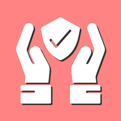 Fototapeta premium Hand Vector Icon