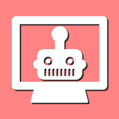 Artificial Bot Vector Icon