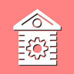House Setting Vector Icon