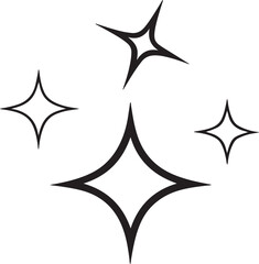 Star Shape Vector Illustration 