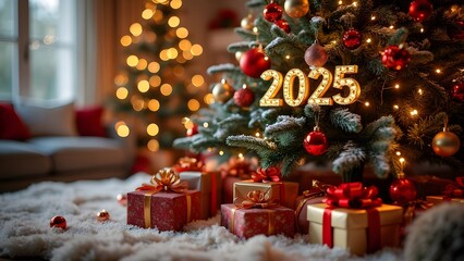 Merry Christmas to New Year 2025: Santa's Spectacular Gift Collection - A Festive Journey