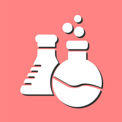 Flask Vector Icon