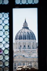 dome of st peter basilica city